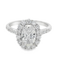 18K White Gold - Diamond Ring - J35931