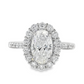 18K White Gold - Diamond Ring - J35931