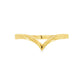 14K Yellow gold chevron band. Item J36154 - ABC Jewelry Co