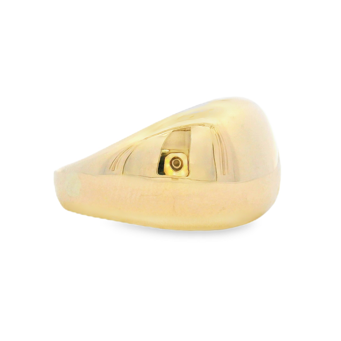 14K Yellow Gold - Dome Ring - J36431