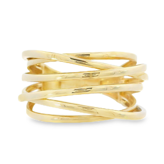 14K Yellow Gold - Fashion Ring - J36449