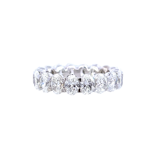 14KW Oval Eternity Band