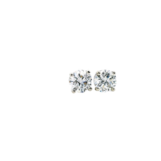 Diamond Stud Earrings - 1.16 ct tw - J36975