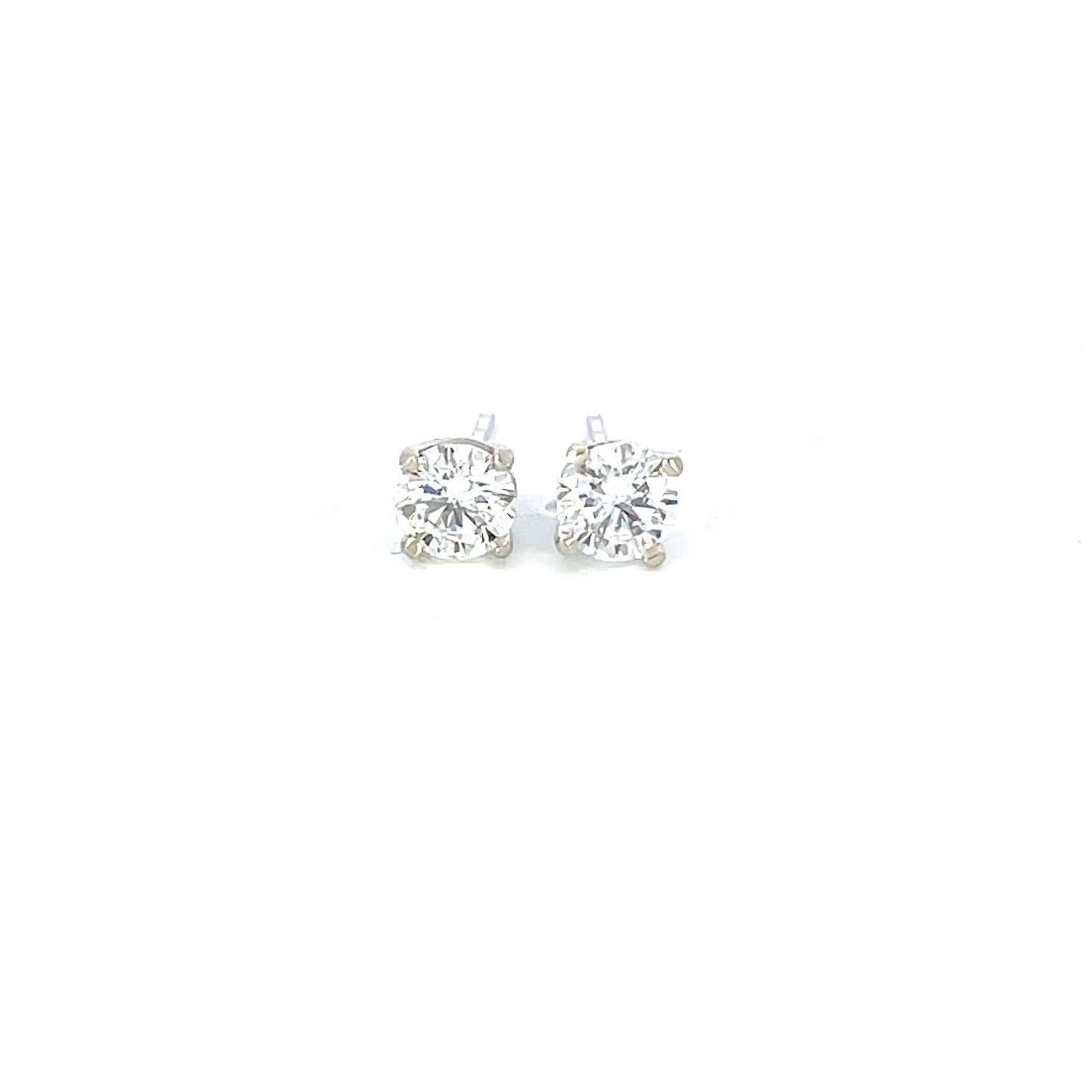 Diamond Stud Earrings, 1 ct TW