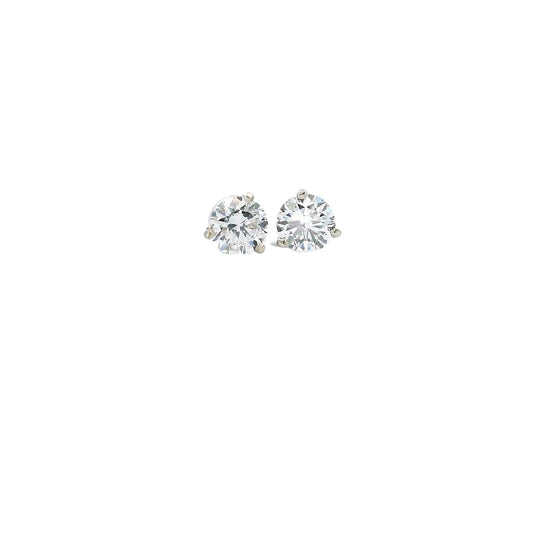 Diamond Stud Earrings - 1.00 ct tw - J36982