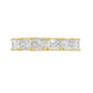 18K Yellow Gold - Diamond Band - J37032
