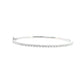 18K White Gold - Bangle Bracelet - J37114