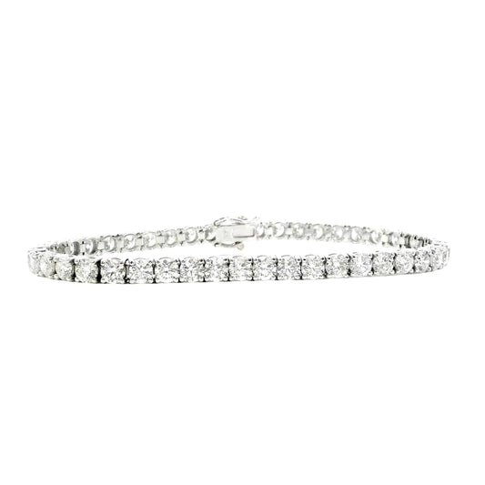 14kt White Gold Diamond Bracelet - J37556