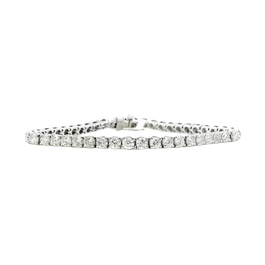 14kt White Gold Diamond Bracelet - J37557