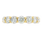 14K Yellow Gold - Diamond Eternity Band - J37618