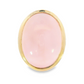 14K Yellow Gold - Rose Quartz Ring - J37638