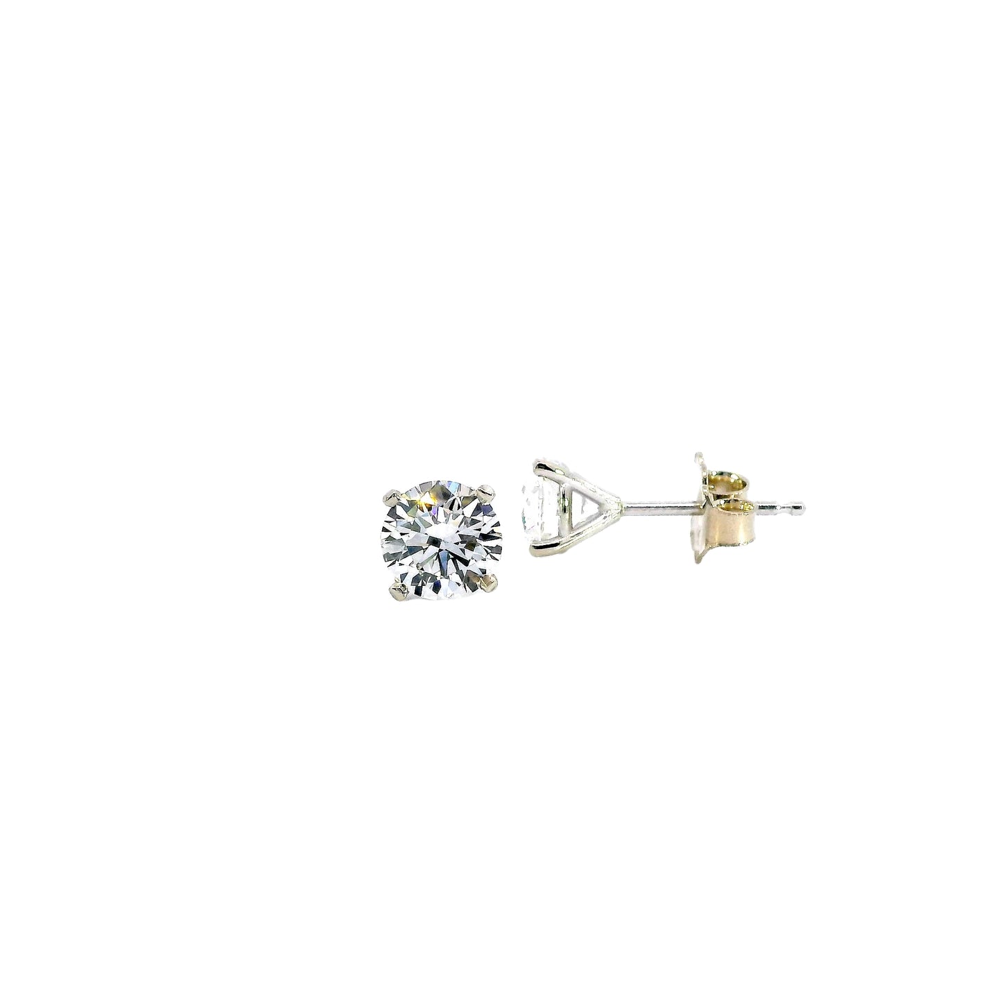 Diamond Stud Earrings - 1.34 ct tw - J37802