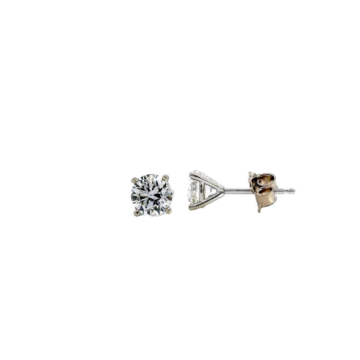 Diamond Stud Earrings - 1.20 ct tw - J37803