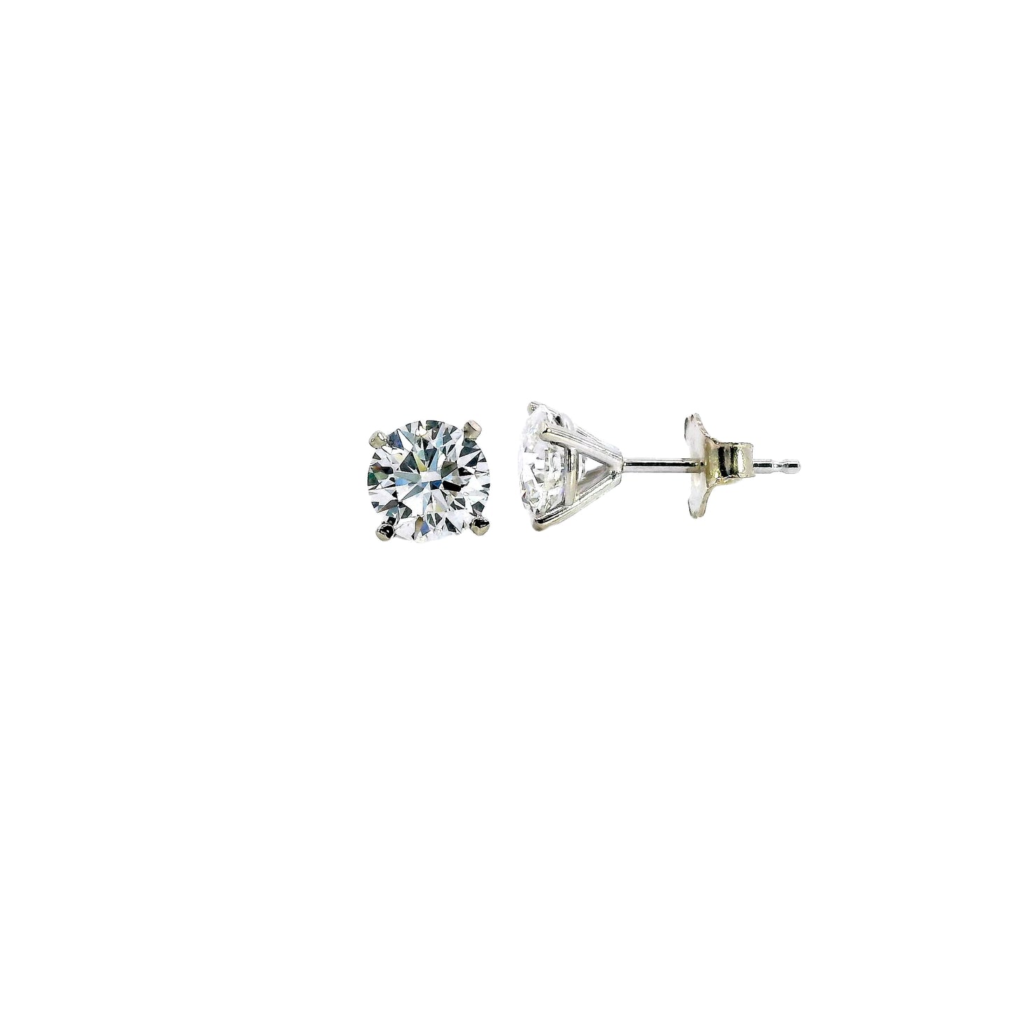 Diamond Stud Earrings - 1.60 ct tw - J37811