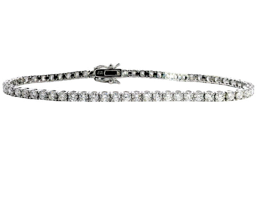 14kt White Gold Diamond Bracelet - J37815