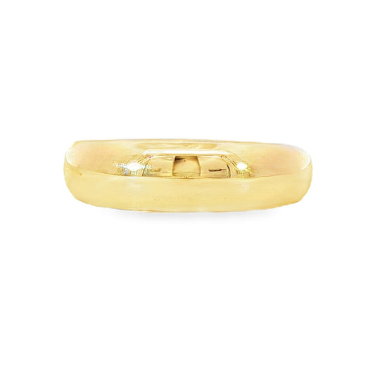 14K Yellow gold dome ring. Item J37834 - ABC Jewelry Co. 