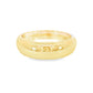 14K Yellow gold dome ring. Item J37834 - ABC Jewelry Co. 
