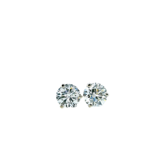 Diamond Stud Earrings - 2.40 ct tw - J37908