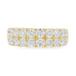 18K Yellow Gold - Diamond Band - J37974