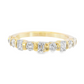 14K Yellow Gold - Diamond Band - J38442
