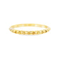 14K Yellow Gold - Pyramid Fashion Band - J38490
