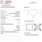 Lab Grown Diamond - Princess - 2.01 Carat Weight