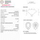 Lab Grown Diamond - Pear - 1.52 Carat Weight