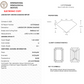 Lab Grown Diamond - Emerald Cut - 1.00 Carat Weight