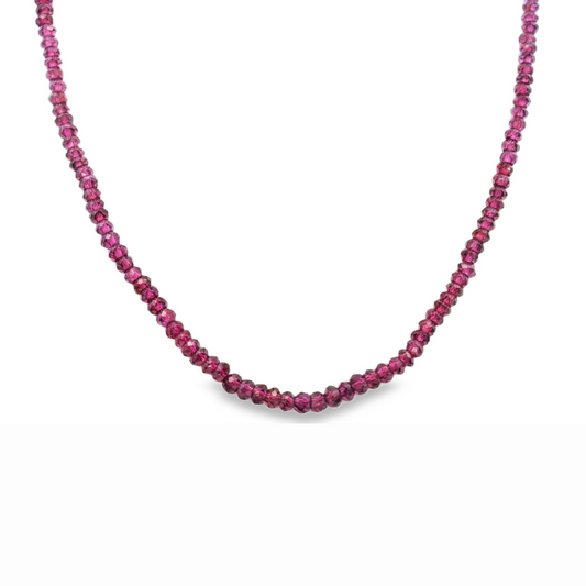 Pink Tourmaline Strand - J37827
