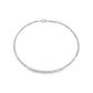 14K White gold double row beaded bracelet. Item 19690 - ABC Jewelry Co. 
