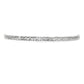 14K White gold double row beaded bracelet. Item 19690 - ABC Jewelry Co. 