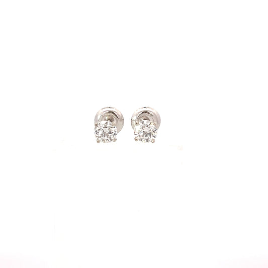 Diamond Stud Earrings - 0.81 ct tw - J35866