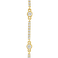 18K Yellow Gold - Diamond Dangle Earrings - J37095