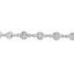14K White Gold - Diamond Bracelet - J37518