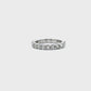 14K White Gold - Diamond Eternity Band - J31474