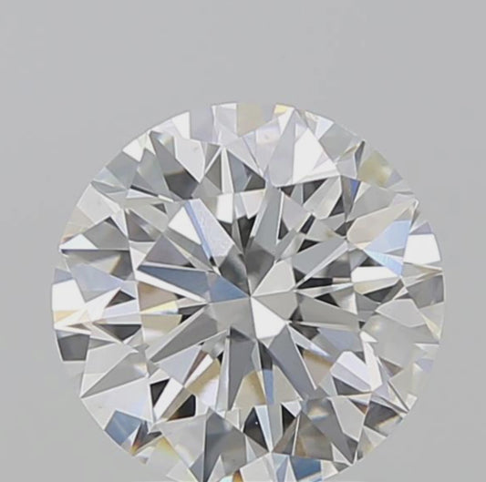 Lab Grown Diamond - Round - 3.06 Carat Weight