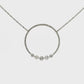 14K White Gold - Diamond Necklace - J35888