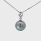 Sterling Silver - Grey Pearl Pendant - 16593