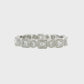 18K White Gold - Diamond Fashion Band - 23595