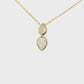 14K Yellow Gold - Diamond Necklace - J37644