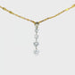 14K Yellow Gold - Diamond Necklace - J36023