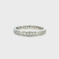14K White Gold - Diamond Eternity Band - 23372