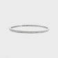 18K White Gold - Bangle Bracelet - J37485