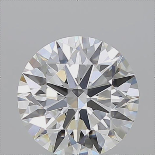 Lab Grown Diamond - Round - 2.54 Carat Weight