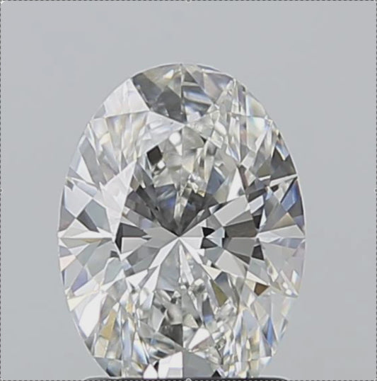 Lab Grown Diamond - Oval - 1.51 Carat Weight