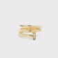 14K Yellow Gold - Diamond Fashion Band - J36405