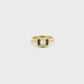 14kt Yellow Gold Emerald Cut Diamond Ring - J34812