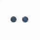 14K White Gold - Sapphire Stud Earrings - J37906