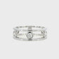 18K White Gold - Eternity Band - J37558