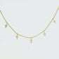 14kt Yellow Gold Diamond Necklace - J37651